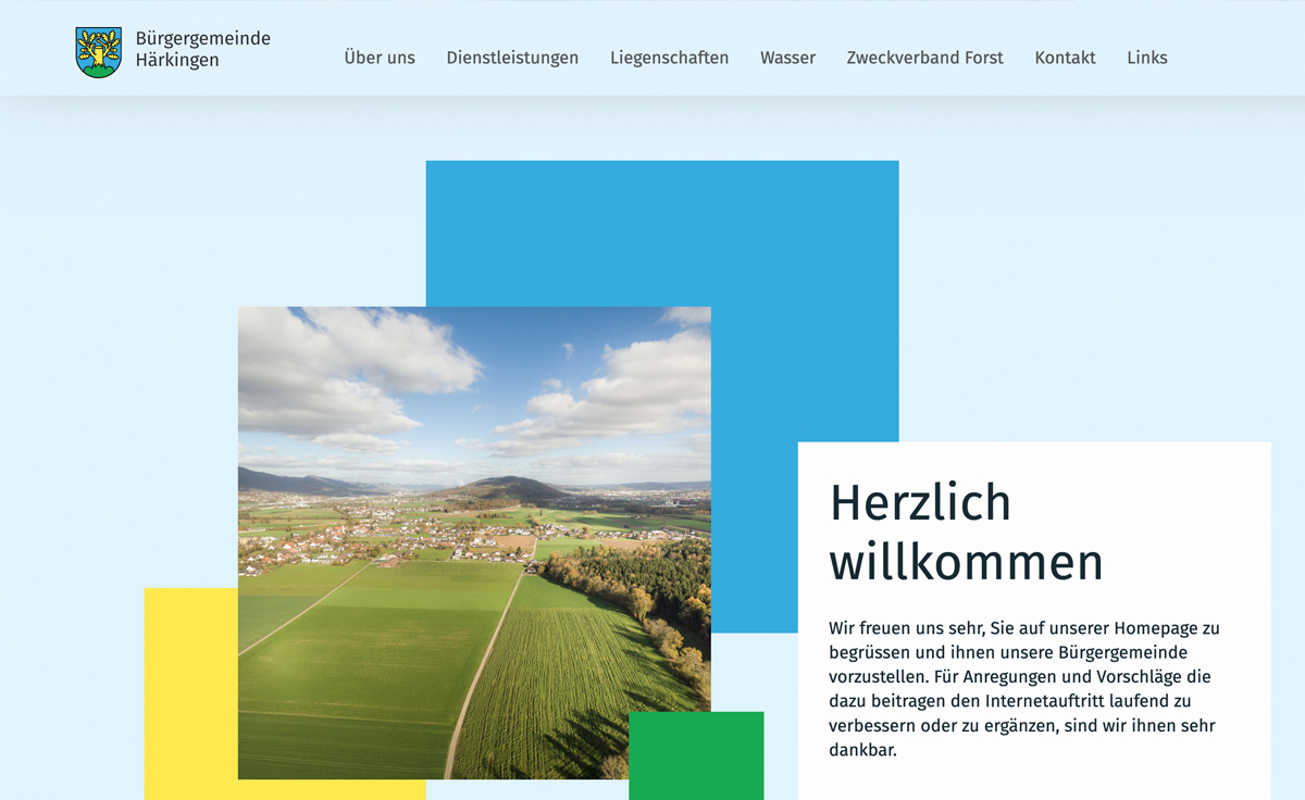 Website Bürgergemeinde Härkingen Website Bürgergemeinde Härkingen